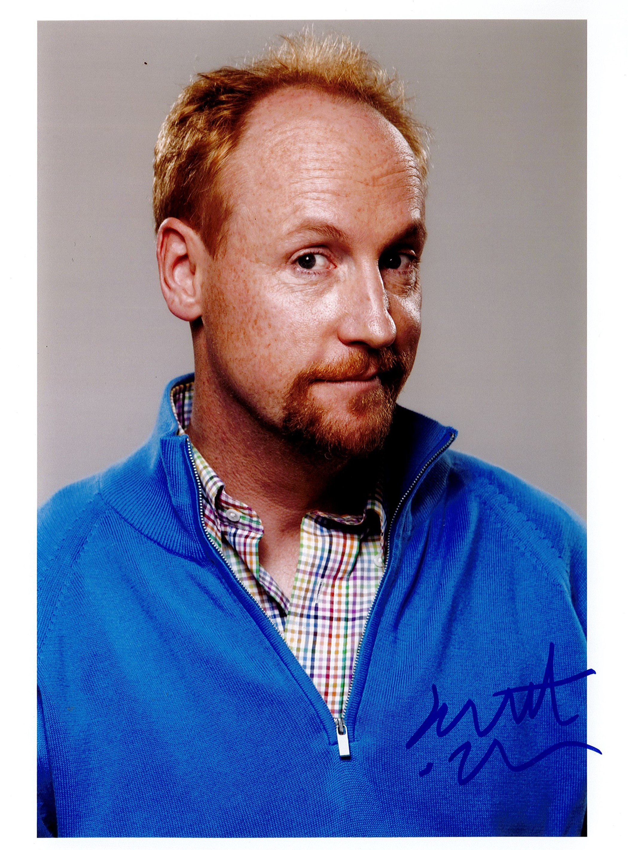 Matt Walsh Signed 10x8 inch Colour photo. Signed in blue ink. Good condition. All autographs come