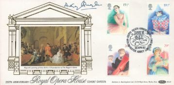 Actor Anthony Quayle signed Benham 1982 Theatre official FDC BLS3. Good condition. All autographs