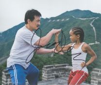 Jackie Chan signed 10x8 colour photo. Chan and in Chinese, is a Hong Kong actor, filmmaker,
