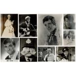 Collection of vintage unsigned black and white photos. Jim Bachas, Tommy Makem, Judith Durham,