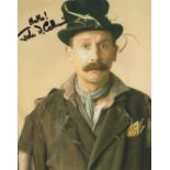 John D. Collins signed 10x8 colour photo. Collins, is a British actor and narrator, perhaps best