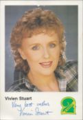 Vivian Stuart signed 6x4 BBC Radio 2 colour promo photo. Violet Vivian Stuart (2 January 1914 - 18