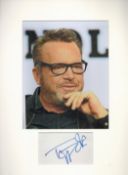 Tom Arnold 16x12 overall mounted signature piece includes signed album page and colour photo. Good