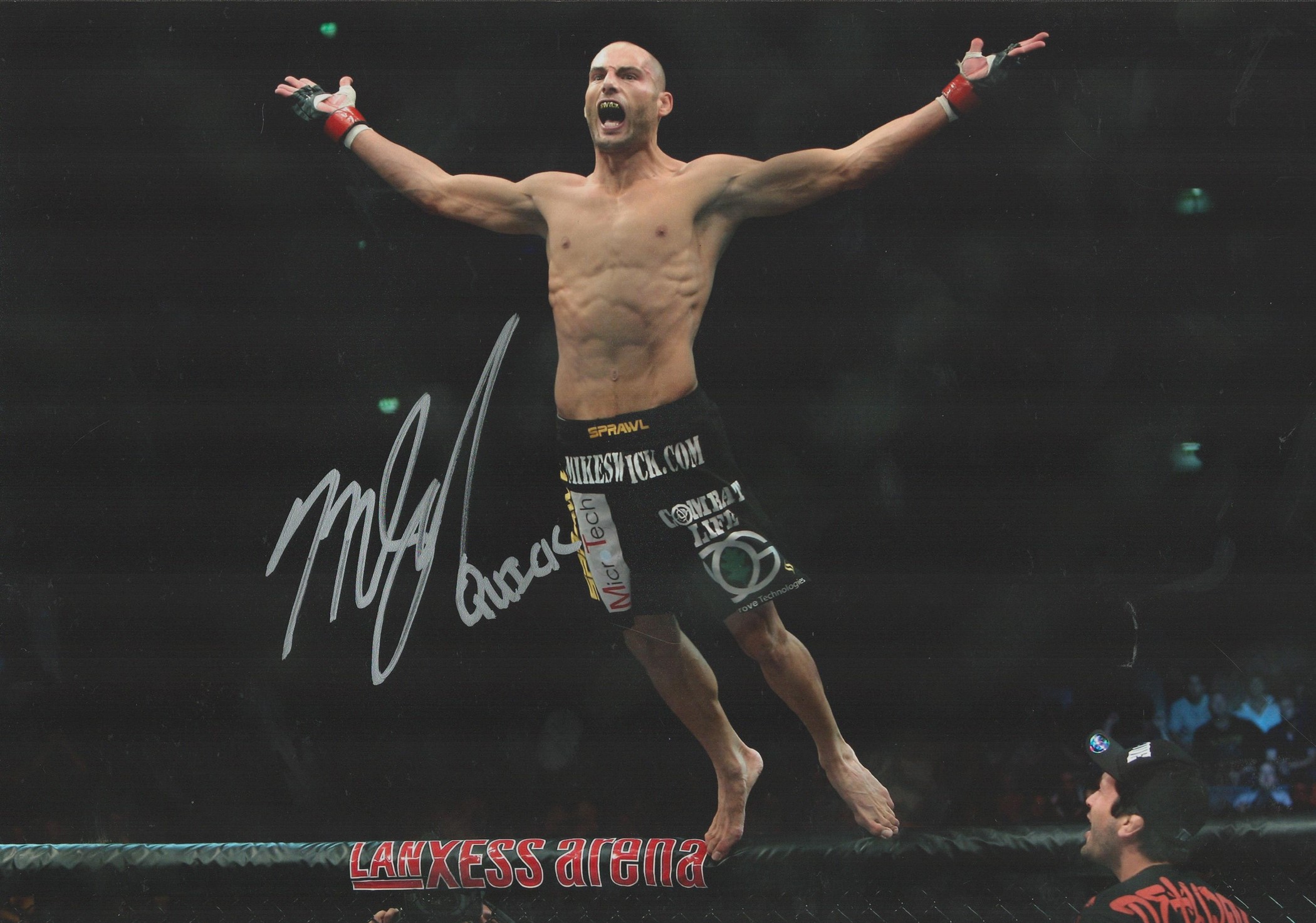 Mike Swick signed 12x8 colour photo. Swick is a retired American professional mixed martial