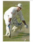Graham Thorpe signed 10x8 action cricket photo. Good condition. All autographs come with a