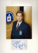 Beau Bridges 16x12 overall mounted signature piece includes signed album page and colour photo. Good