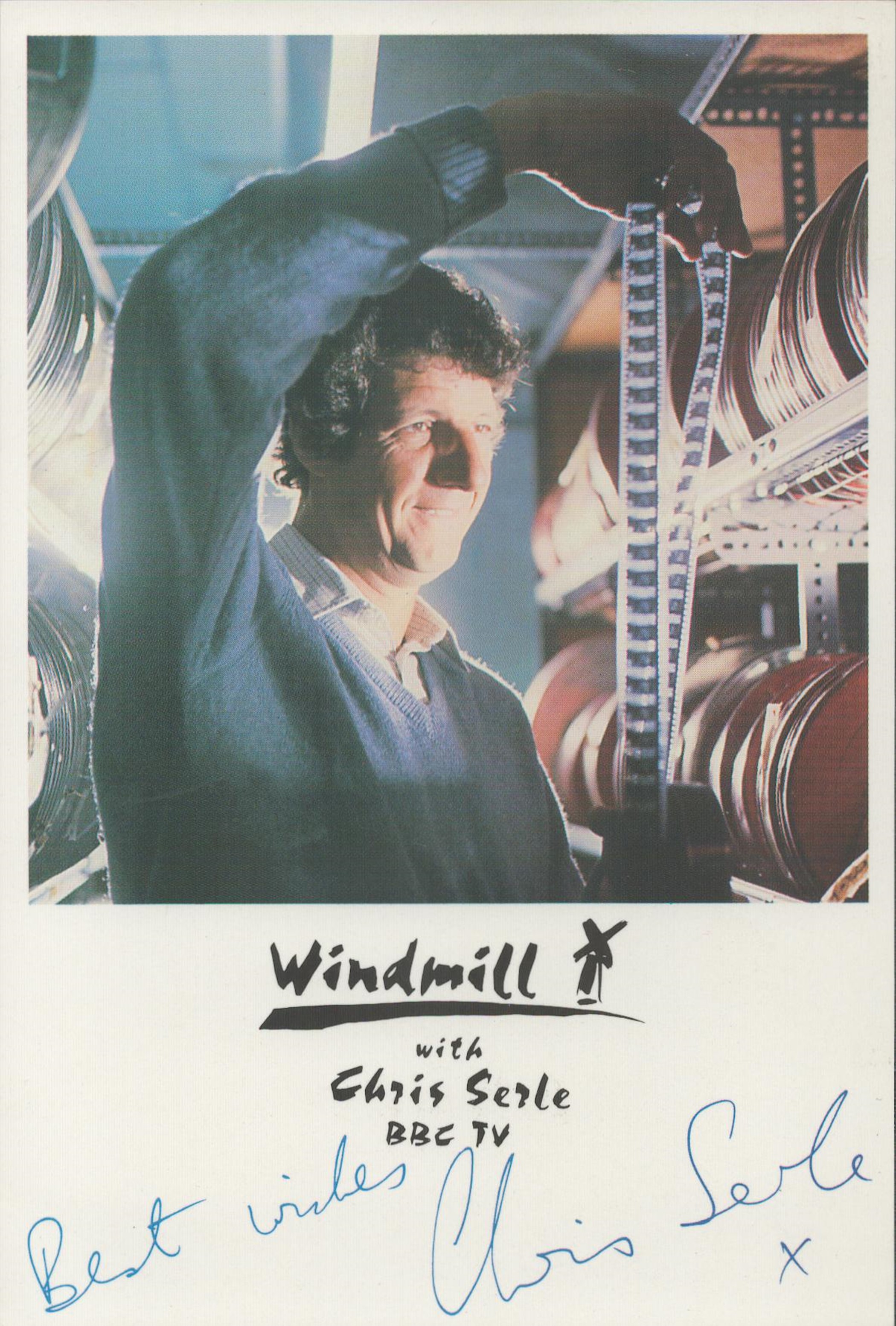 Chris Serle signed 6x4 colour indmill promo photo. Christopher Richard Serle (born 13 July 1943 in
