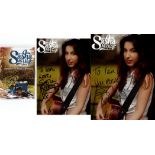 Music Sasha McVeigh Collection of 2 Signed Photos and 1 Signed CD Sleeve With CD Included. All
