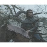 Sam Claflin signed 10x8 colour photo. Claflin is an English actor. After graduating from the