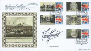 Poirot David Suchet signed 2015 Benham Anthony Trollope FDC. Good condition. All autographs come