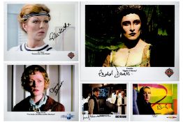 Dr Who Collection of 5 Signed Photos approx size 8 x 10 Includes Rachel Davies, Claire Skinner, Rula