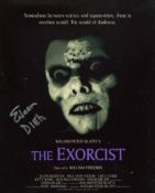 The Exorcist horror movie 8x10 poster photo signed by actress Eileen Dietz. Good Condition. All