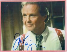 Jon Voight signed 10x8 colour photo. Comes with bio page. Good Condition. All autographs come with a