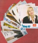 Flog It! Collection of 16 Signed Promotional Photo Cards from BBCs Flog It! Approx size 6 x 4 (