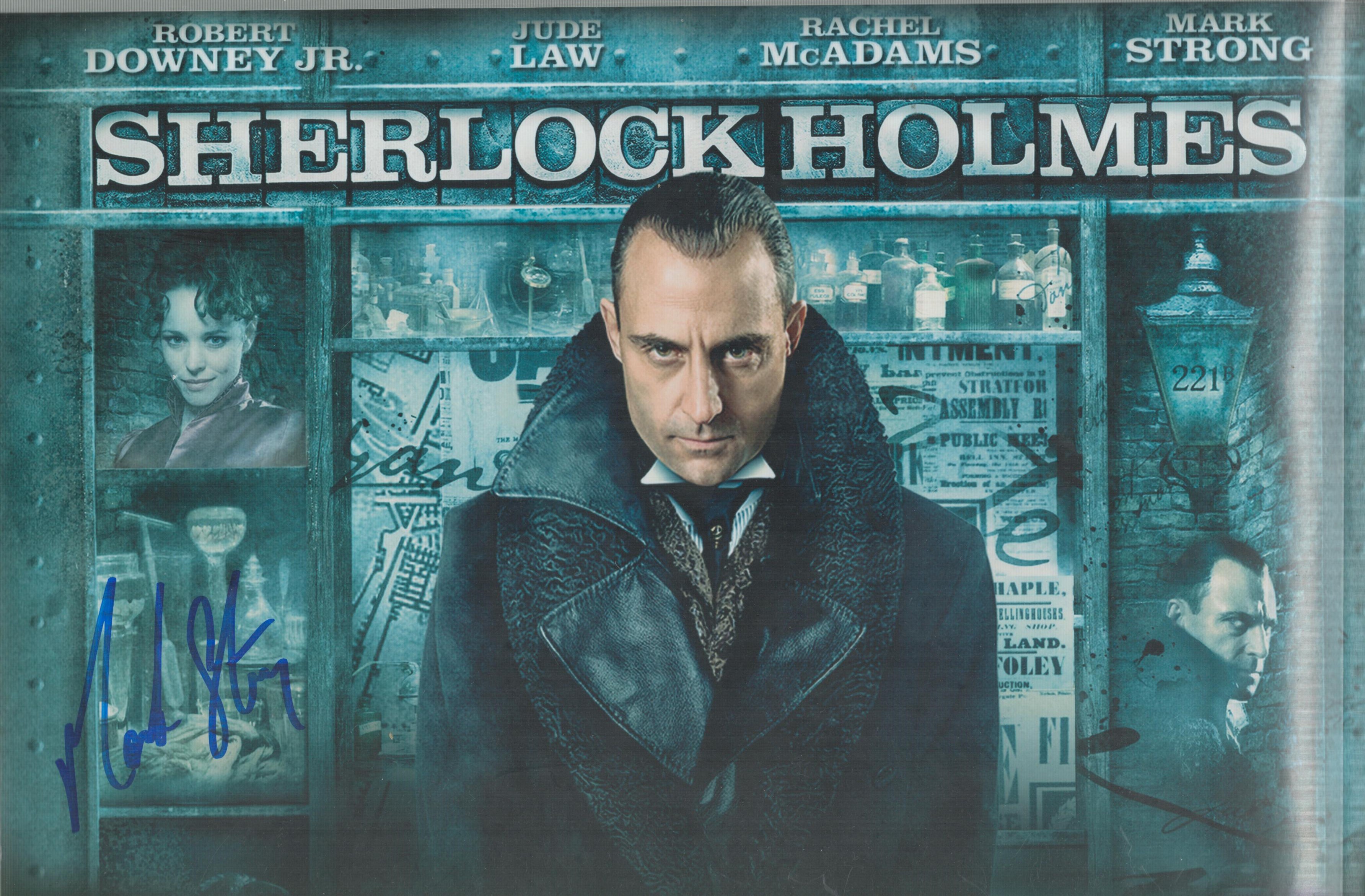 Mark Strong signed 12x8 colour photo. British actor. Good Condition. All autographs come with a