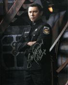 Stargate Universe 8x10 photo signed by actor Lou Diamond Phillips who also starred as Chavez in