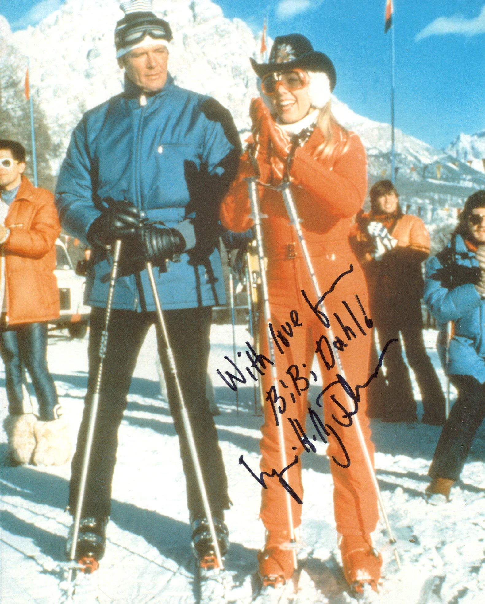 007 James Bond girl Lynn-Holly Johnson signed For Your Eyes Only 8x10 photo. Good Condition. All