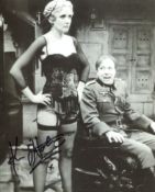 Allo Allo comedy 8x10 photo signed by actress Kim Hartman (Helga). Good Condition. All autographs