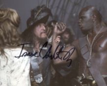 Pirates of the Caribbean movie 8x10 photo signed by actor Isaac C Singleton Jr who played the Bosun.