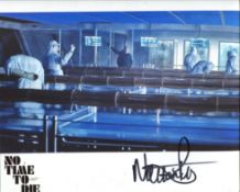 007 James Bond movie No Time to Die 8x10 photo signed by actor Nathan James Pegler. Good