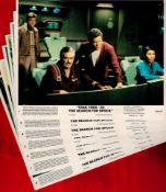 Star Trek III - The Search For Spock, Set of 8 Cinema Stills / Lobby Cards from Paramount Pictures