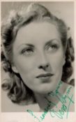 Vera Lynn Signed Photo approx size 5.5 x 3.5 Lovely Early Image of Vera Lynn good condition. Good