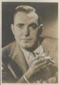 Pat O'Brien signed 7x5 sepia photo. Good Condition. All autographs come with a Certificate of