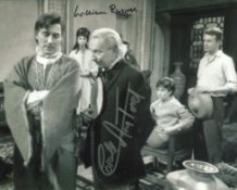 Doctor Who 8x10 photo signed by actors William Russell and Carole Ann Ford. Good Condition. All