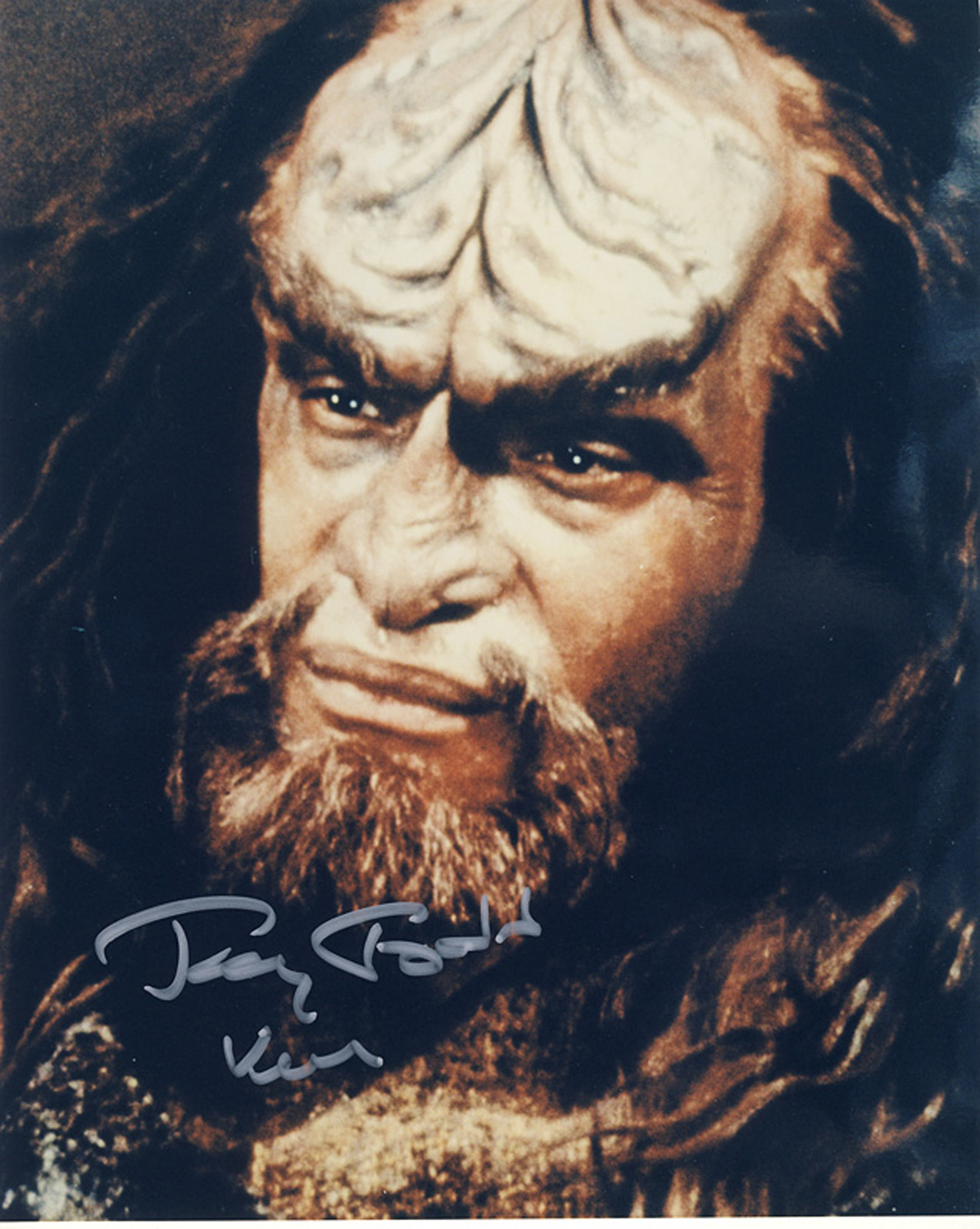 Super Sale! Star Trek Tony Todd hand signed 10x8 photo. This beautiful 10x8 hand signed photo