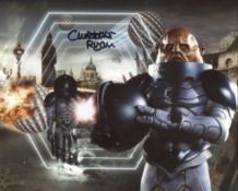 Doctor Who 8x10 photo signed by Christopher Ryan as General Staal. Good Condition. All autographs