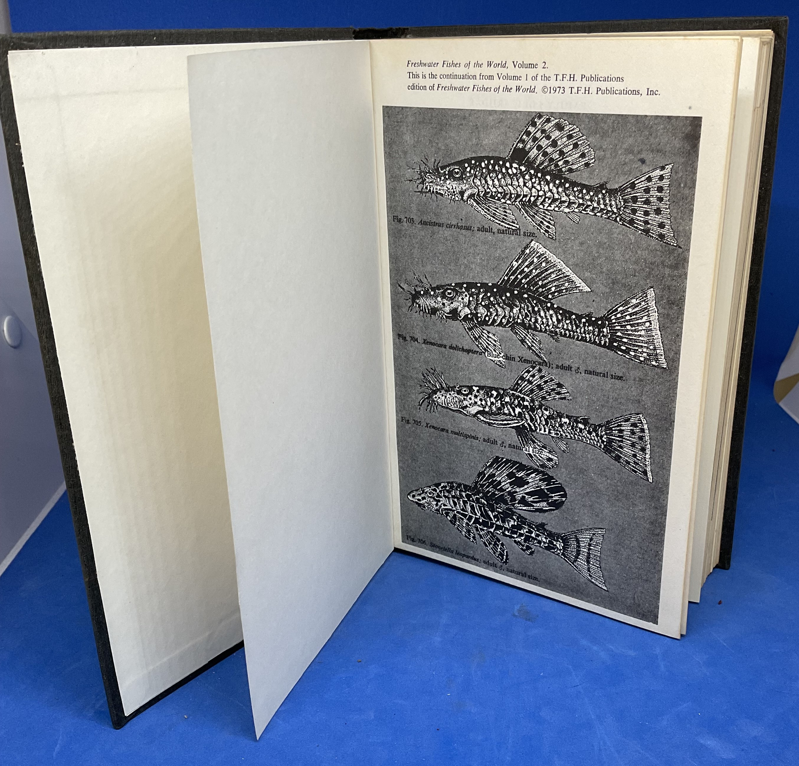 Freshwater Fishes of the World Vol.1 & Vol.2 By Dr. Günther Sterba, Dated 1973 456 page & 877 Page - Image 4 of 4