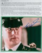 Tom Hanks signed 8x8 colour photo.' Comes with bio page. Good Condition. All autographs come with
