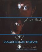 007 James Bond movie Diamonds are Forever 8x10 photo signed by actress Melita Clarke. Good