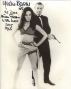 007 James Bond movie From Russia With Love 8x10 photo signed by actress Martine Beswick. Good