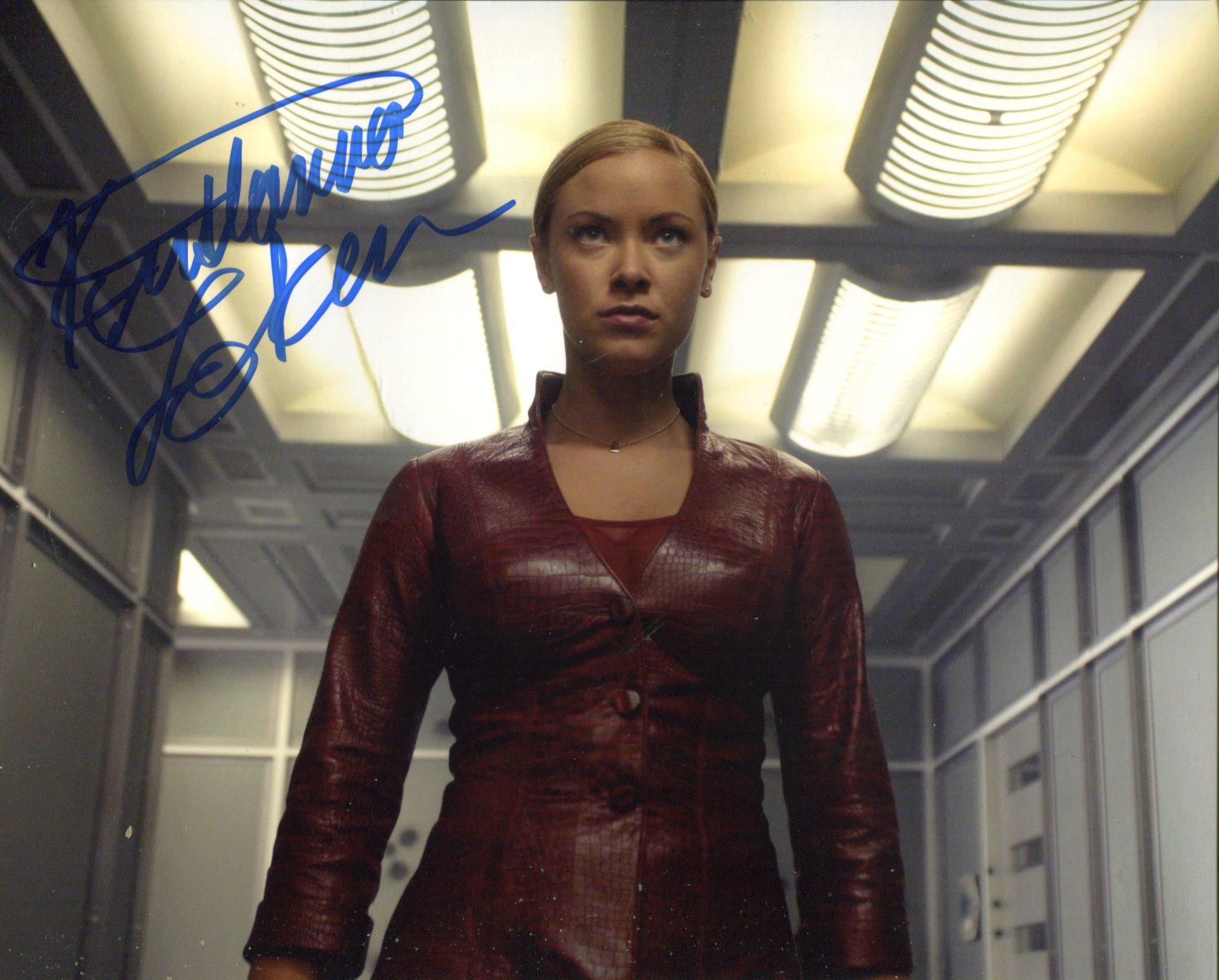 Terminator 3 Rise of the Machines 8x10 photo signed by actress Kristanna Loken. Good Condition.