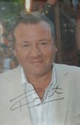 Ray Winstone signed 12x8 colour photo. English television, stage and film actor with a career