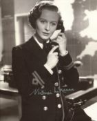 Virginia McKenna signed 8x10 photo from the classic British war movie 'The Cruel Sea'. Good