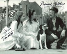 The Railway Children movie photo signed by Sally Thomsett and the late Bernard Cribbins. Good