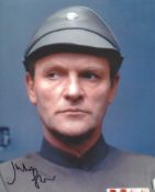 Star Wars 8x10 photo signed by General Veers actor Julian Glover. Good Condition. All autographs