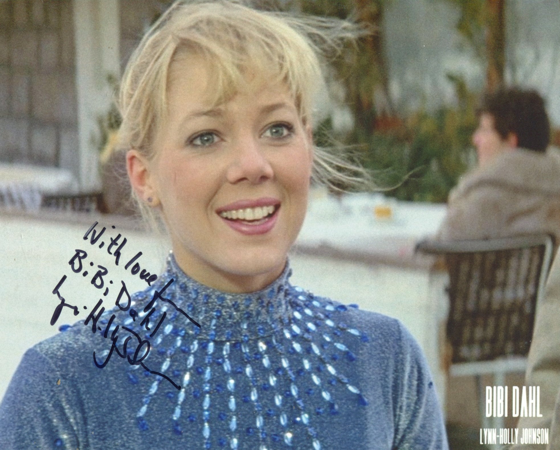 007 James Bond girl Lynn-Holly Johnson signed For Your Eyes Only 8x10 photo. Good Condition. All