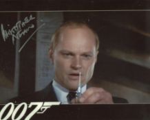 007 James Bond actor Christopher Neame as Nick Fallon signed License to Kill 8x10 photo. Good