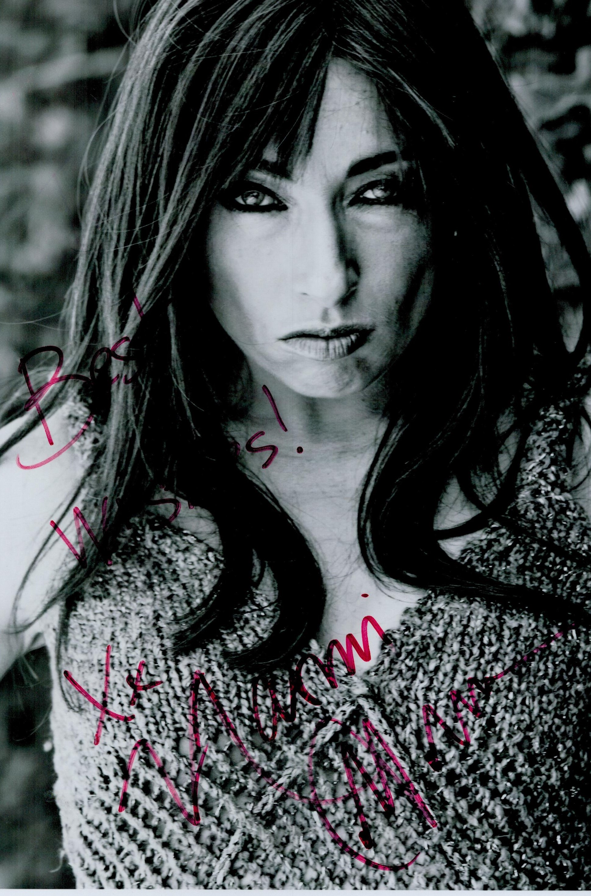 Naomi Grossman signed 10x8 black and white photo. Good Condition. All autographs come with a