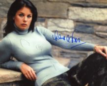 007 James Bond movie Diamonds are Forever actress Lana Wood signed 8x10 photo. Good Condition. All