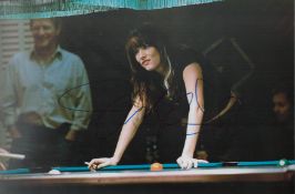 Juliette Lewis signed 12x8 colour photo. American actress and alternative rock singer. Good