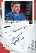 Foyles War Collection of 20 Signed Photos approx size 8 x 10 Includes Martin Turner, Michael