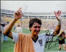 Gary Lineker signed England 10x8 colour photo. Good Condition. All autographs come with a