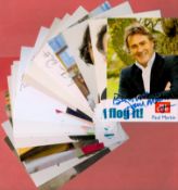 Flog It! Collection of 16 Signed Promotional Photo Cards from BBCs Flog It! Approx size 6 x 4