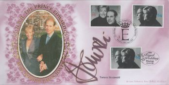 Tomasz Starzewski signed Royal Wedding FDC. 19/6/99 Windsor postmark. Good Condition. All autographs