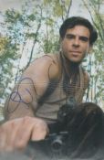 Eli Roth signed 12x8 colour photo. American film director, screenwriter, producer, and actor. Good