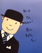 Mr Benn 8x10 photo from the children's TV series 'Mr Benn' signed by series narrator Ray Brooks